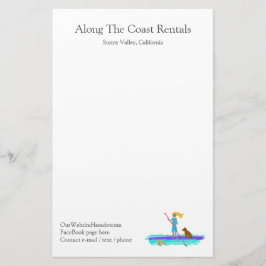 パドルボードウォータースポーツレンタル営業所 便箋