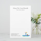 パドルボードウォータースポーツレンタル営業所 便箋 (スタンド正面)