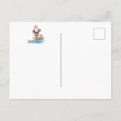 パドルボードサンタクリスマスムービングアナウンス 案内ポストカード (裏面)