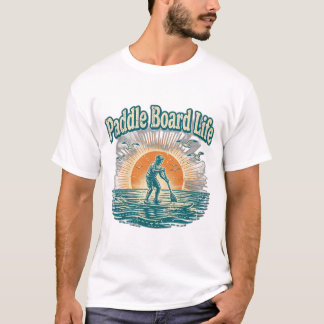 パドルボードライフシャツ - スタンドアップパドルボード Tシャツ