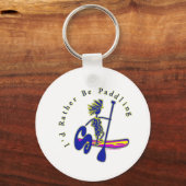 パドルボード私はむしろパドル キーホルダー (正面)