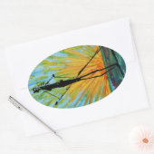 パドルボード 楕円形シール (封筒)