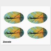 パドルボード 楕円形シール (シート)