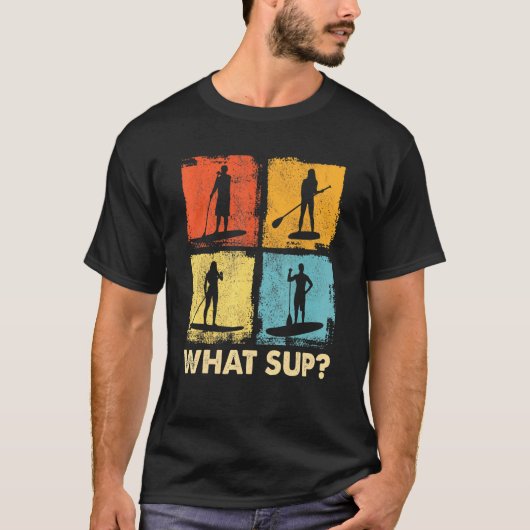 パドルボードSup 5でパドルを漕ぐ Tシャツ (正面)