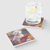 パドルマルチーズ:風光明媚な冒険 ストーンコースター (横)