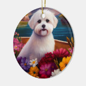 パドルマルチーズ：風光明媚な冒険 セラミックオーナメント (左)