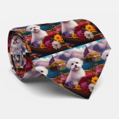 パドルマルチーズ：風光明媚な冒険 ネクタイ (ロール)