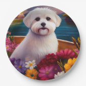 パドルマルチーズ：風光明媚な冒険 ペーパープレート (正面)