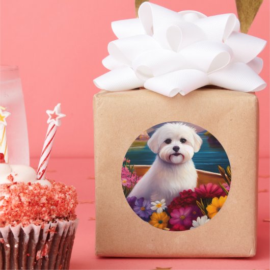 パドルマルチーズ：風光明媚な冒険 ラウンドシール (パーティー)