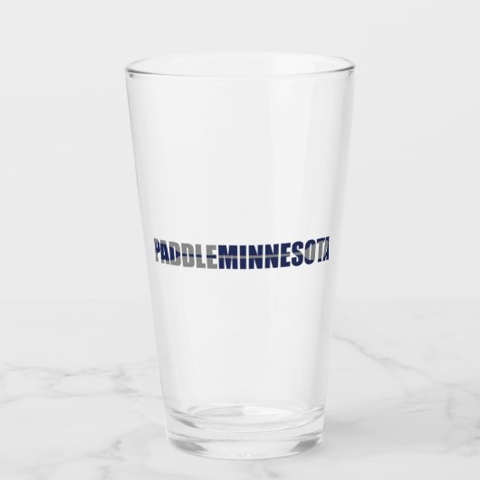 パドルミネソタカヤック タンブラーグラス (正面)
