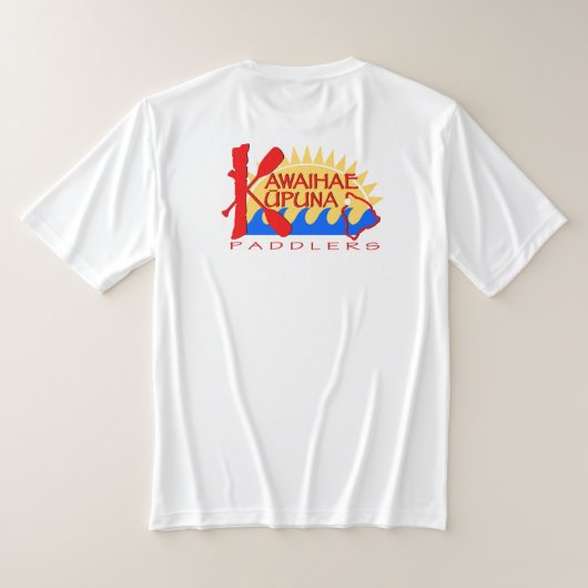 パドルユニセックスシャツ Tシャツ (レイダウン裏面)