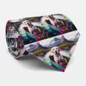 パドルラブラドール：風光明媚な冒険 ネクタイ (ロール)