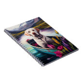 パドルラブラドール:風光明媚な冒険 ノートブック (右側)