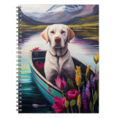 パドルラブラドール:風光明媚な冒険 ノートブック (正面)