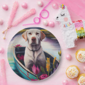 パドルラブラドール：風光明媚な冒険 ペーパープレート (パーティー)