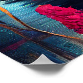 パドル上のコッカースパニエル犬:風光明媚な冒険 ポスター (角)