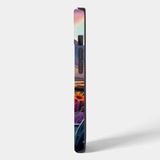 パドル上のコッカースパニエル犬:風光明媚な冒険 Case-Mate iPhoneケース (裏面 / 左)