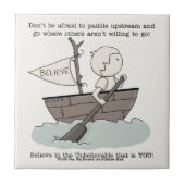 パドル上流 タイル (正面)