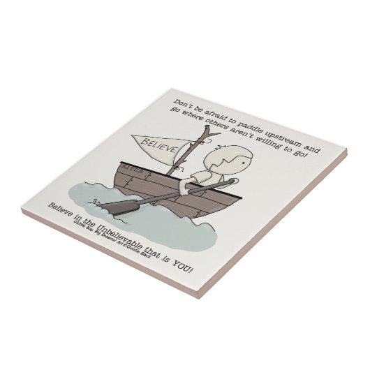 パドル上流 タイル (側面)