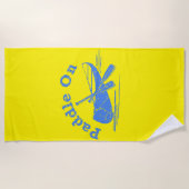 パドル動揺してオンデザイン-ビーチタオル ビーチタオル (正面)