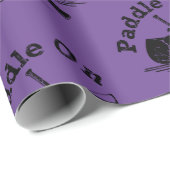 パドル動揺してオンデザイン – マットラッピング紙 ラッピングペーパー (ロールコーナー)