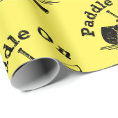 パドル動揺してオンデザイン – マットラッピング紙 ラッピングペーパー (ロールコーナー)