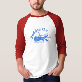 パドル動揺してオンデザイン – メンズベーシック3/4スリーブ Tシャツ