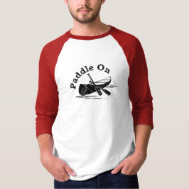 パドル動揺してオンデザイン – メンズベーシック3/4スリーブ Tシャツ