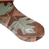 パドル型のカエルの葉のガラス カッティングボード (角)