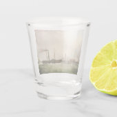 パドル汽船アリエル1831 ショットグラス (裏面)