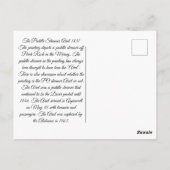 パドル汽船アリエル1831 ポストカード (裏面)