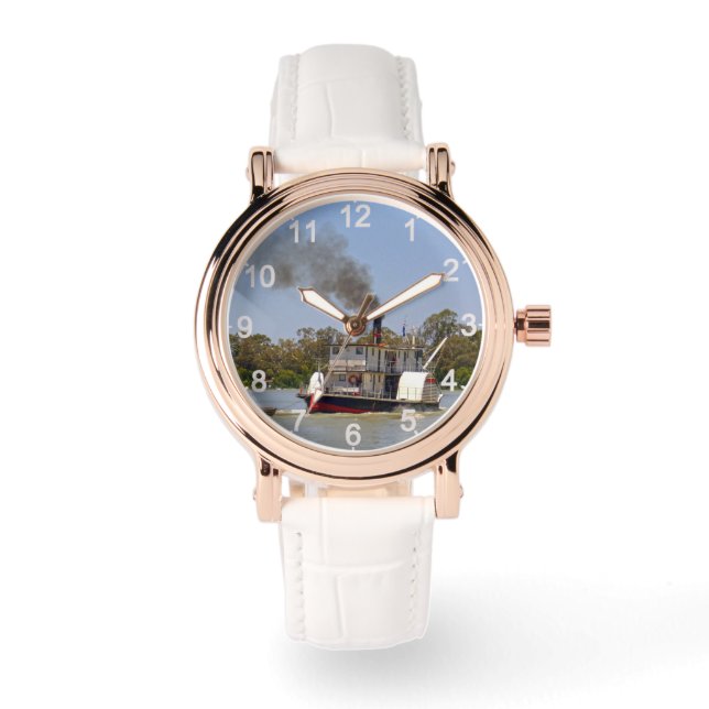 パドル汽船マレー川 腕時計 (正面)