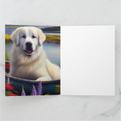 パドル素晴らしにピレネーを描く:風光明媚な冒険 カード (内部)