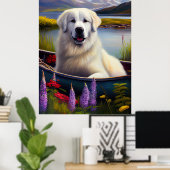 パドル素晴らしにピレネーを描く:風光明媚な冒険 ポスター (ホームオフィス)