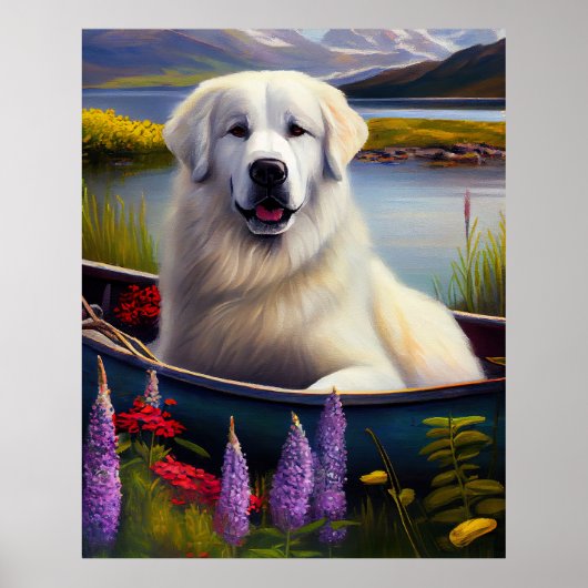 パドル素晴らしにピレネーを描く：風光明媚な冒険 ポスター (正面)