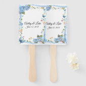 パドル結婚ファン ハンドファン (正面&裏面)