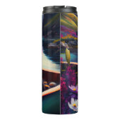 パドル縁どにコリーを乗せる絶景の冒険 タンブラー (裏面)