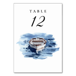 パドル航海のボート結婚のテーブル番号 テーブルナンバー