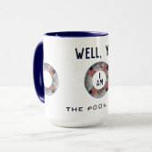 パドル航海のリングや輪 マグカップ (正面左)