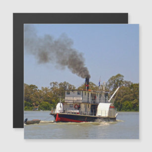 パドル蒸し器川ムレー、磁気カード