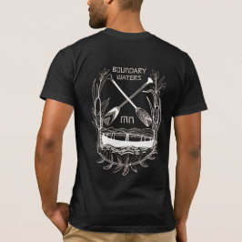 パドルPortage Repeat。境界水域 Tシャツ