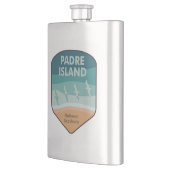 パドレアイランドナショナルシーショアテキサス州シーグルス フラスク (左)