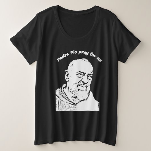 パドレピオTシャツ プラスサイズTシャツ (デザイン正面)
