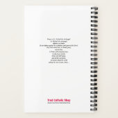 パドレピ祈オホープ心配しない落ち着いて感動的 ノートブック (裏面)