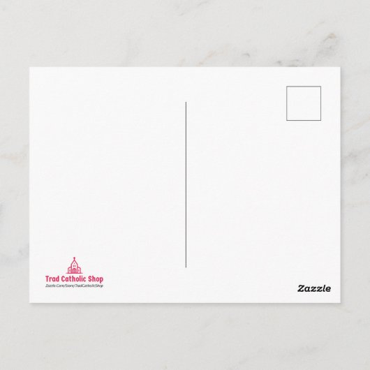 パドレピ祈オホープ祈りの言葉のパワーを心配しない ポストカード (裏面)