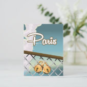 パドロックが大好き ポストカード (スタンド正面)