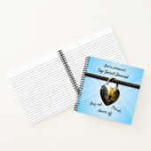 パドロックカスタム文字シークレットジャーナル ノートブック (内部)