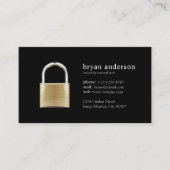 パドロックセキュリティコンサルタント 名刺 (正面)