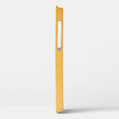 パドロック付き黄色の閉じた木製ドア Case-Mate iPhoneケース (裏面 / 左)