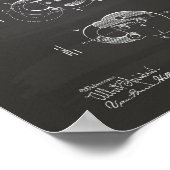 パドロック1893特許技術シャルボード ポスター (角)